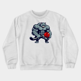 Lollipop Catzilla Crewneck Sweatshirt